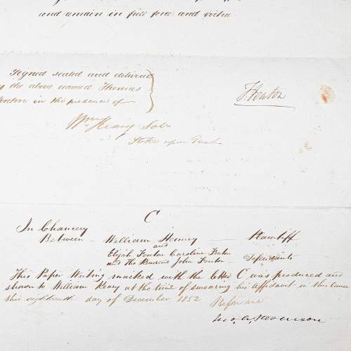 An Antique Victorian Document Regarding Josiah Spode image-6