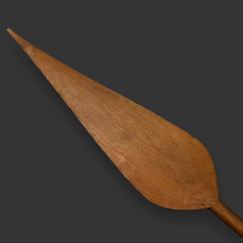 Pair of African Spear Shaped Paddles image-3