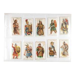 Set of 50 Antique Arms and Armour Cigarette Cards