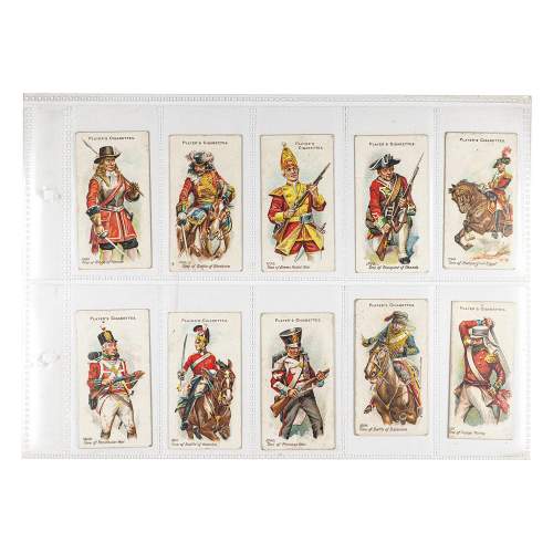 Set of 50 Antique Arms and Armour Cigarette Cards image-5