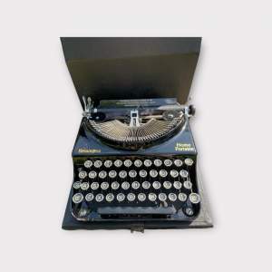 A Vintage Remington Home Portable Typewriter