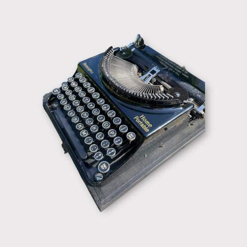 A Vintage Remington Home Portable Typewriter image-5