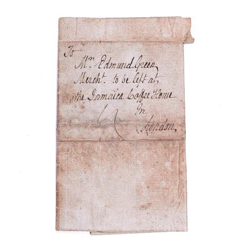 Antique 18th Century Handwritten Letter image-1