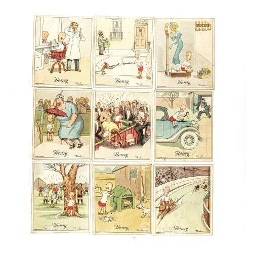 A Vintage Collection of Henry Cigarette Cards image-2