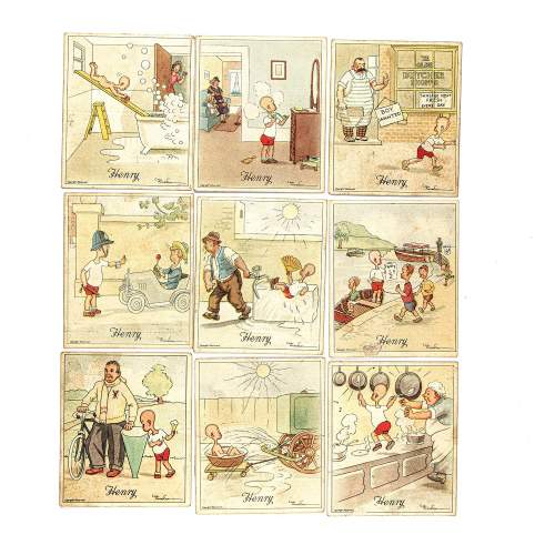 A Vintage Collection of Henry Cigarette Cards image-3