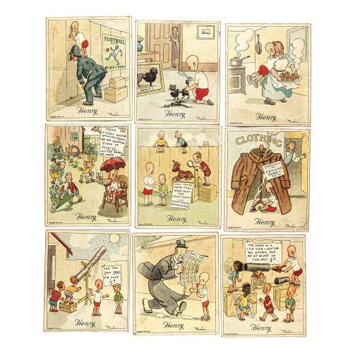 A Vintage Collection of Henry Cigarette Cards image-5