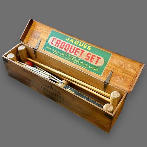 Early 20th Century Jacques Croquet Set image-1