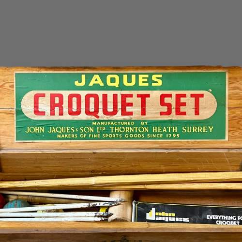 Early 20th Century Jacques Croquet Set image-2