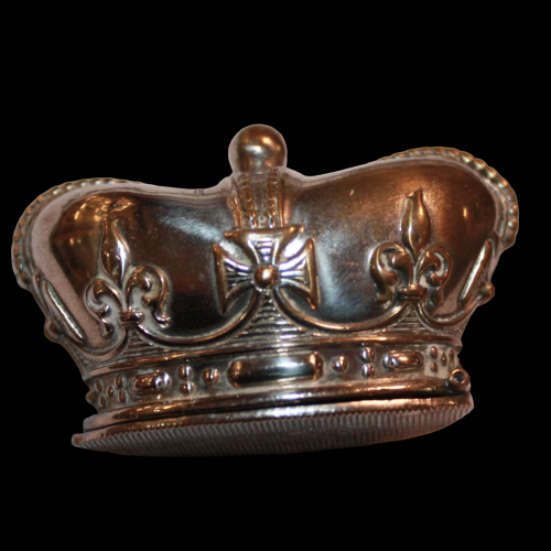 Edwardian Novelty EPNS Vesta Case of  St Edwards Crown image-2