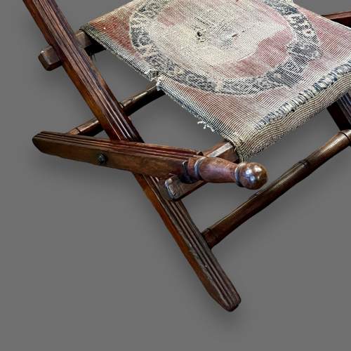 Victorian Folding Campaign Chair image-3