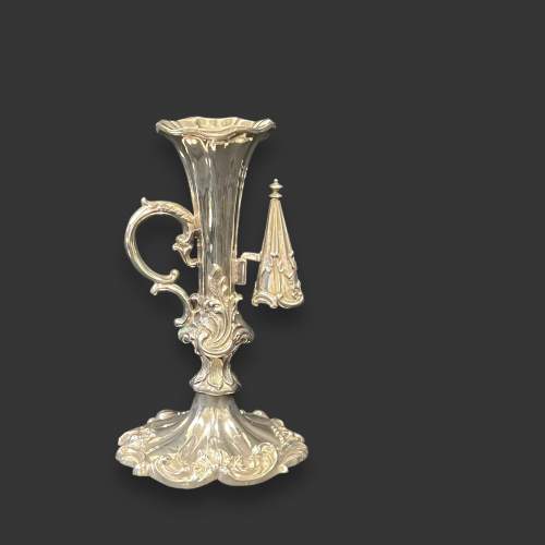 19th Century Sterling Silver Candlestick image-1