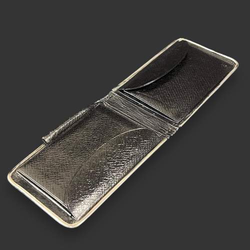 Louis Dee Silver and Leather Card Case image-4