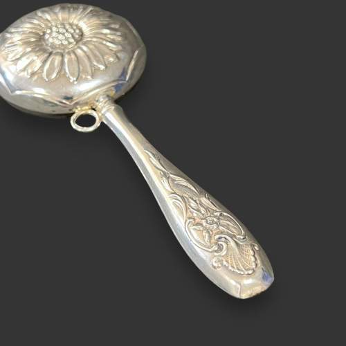 Vintage Silver Baby’s Rattle image-3