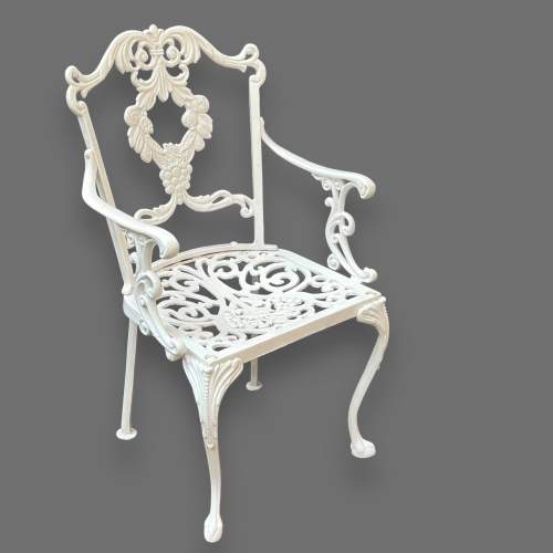 Victorian Garden Table and Matching Chairs Set image-4