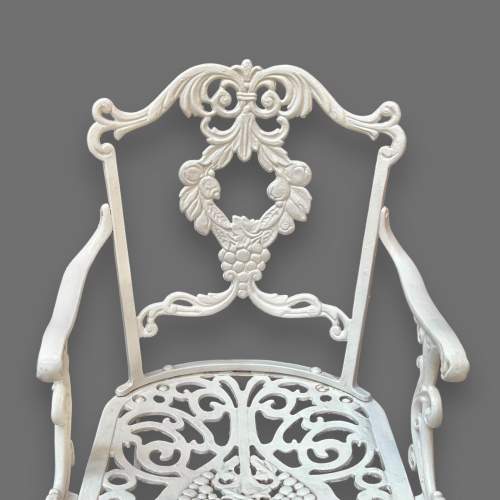 Victorian Garden Table and Matching Chairs Set image-5