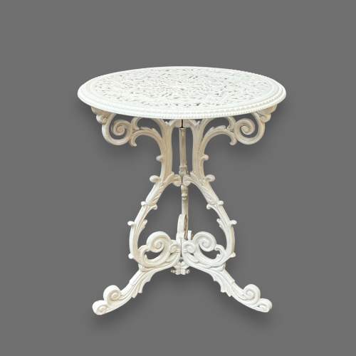 Victorian Garden Table and Matching Chairs Set image-6