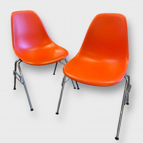 Pair of Vitra Eames Side Chairs image-1