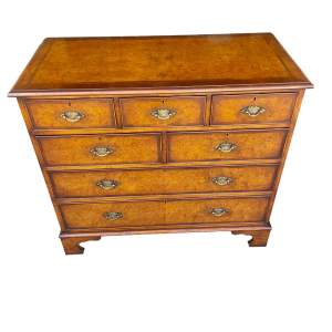 20th Century Burr Walnut Chest