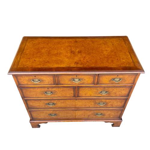 20th Century Burr Walnut Chest image-4