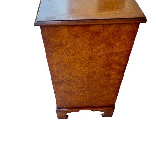 20th Century Burr Walnut Chest image-5