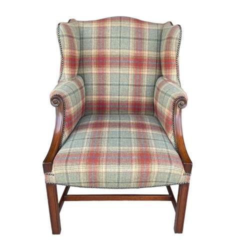 19th Century Victorian Wing Back Chair image-1