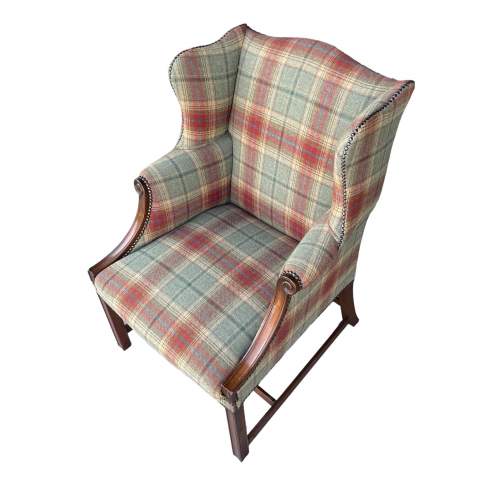 19th Century Victorian Wing Back Chair image-3