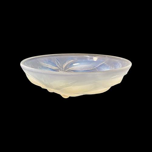 Opalescent Glass Bowl by G Vallon image-1