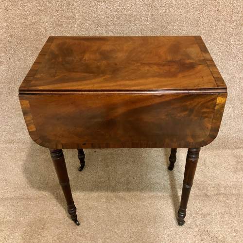 Early 19th Century Mahogany Work Table image-2