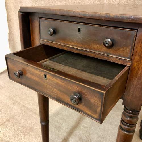 Early 19th Century Mahogany Work Table image-4