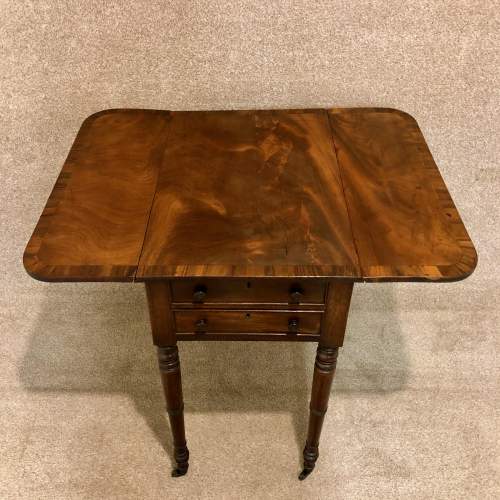 Early 19th Century Mahogany Work Table image-3