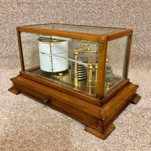 Early 20th Century Cased Barograph image-3