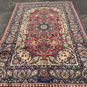 Stunning Persian Hand Knotted Kashmar Rug