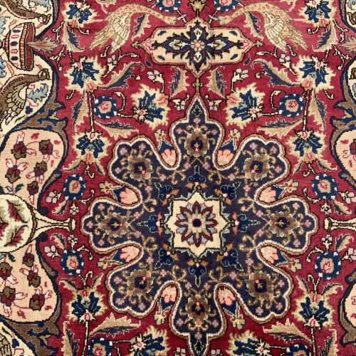 Stunning Persian Hand Knotted Kashmar Rug image-2