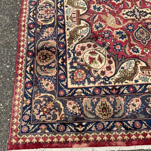 Stunning Persian Hand Knotted Kashmar Rug image-3