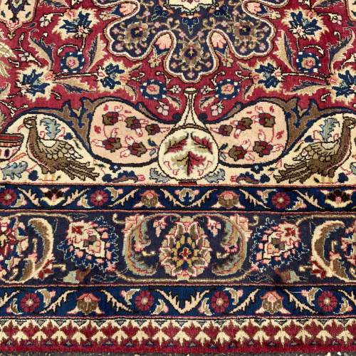 Stunning Persian Hand Knotted Kashmar Rug image-5