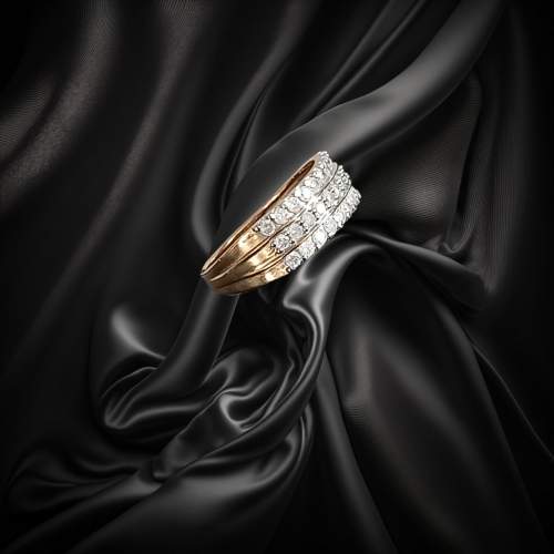 Gold 0.60ct Diamond Ring image-4