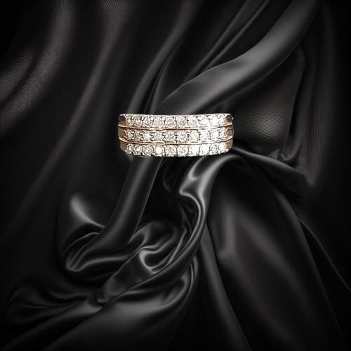 Gold 0.60ct Diamond Ring image-1