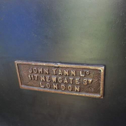 Edwardian John Tann Iron Reliance Chest Safe Working Lock & Key image-5