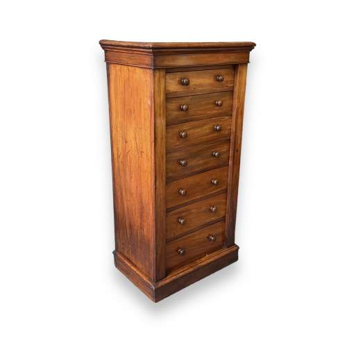 Victorian Mahogany Wellington Chest image-1