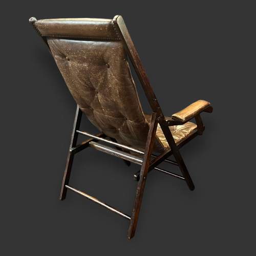 Edwardian Folding Campaign Chair image-3