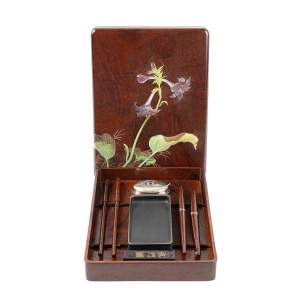 Finest Quality Antique Japanese Suzuribako Writing Box