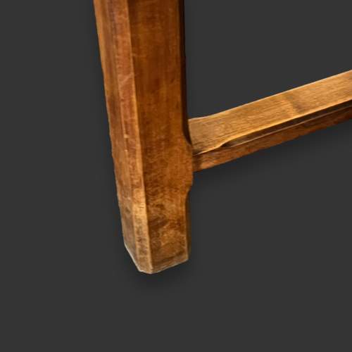 Rustic Late 19th Century Cherrywood Farmhouse Refectory Table image-6