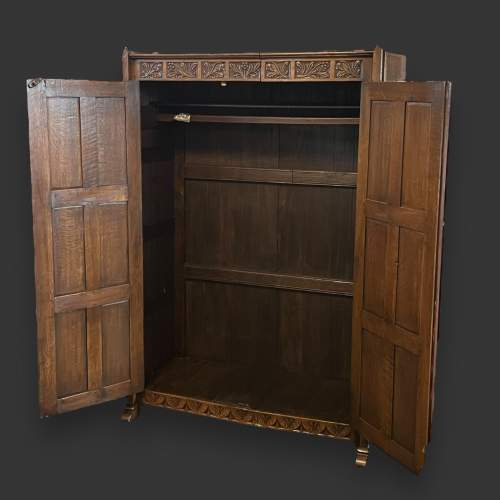 Aged Oak Wardrobe by Kendle, Milne and Co image-2