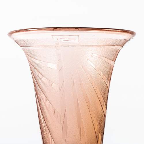 An Art Deco Period Glass Vase by Charles Schneider image-5