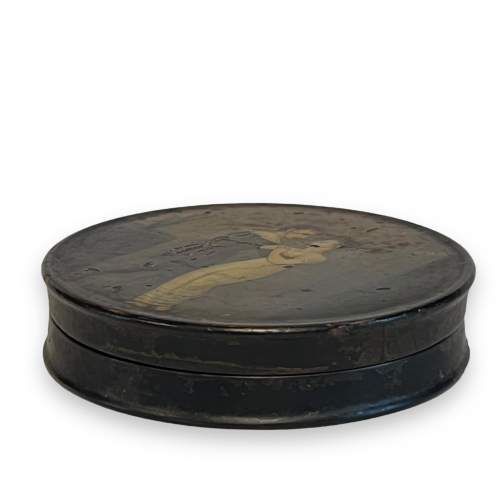 Georgian Hand Painted Round Box image-3