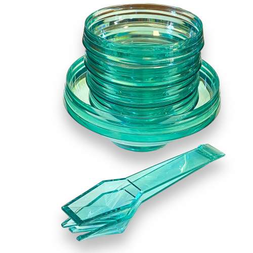 Alfio Di Bella Italian Acrylic Salad Bowls image-6