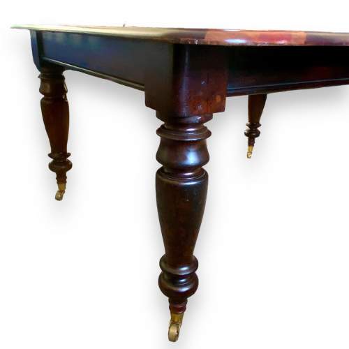 Victorian Mahogany Dining Table with Union Jack Top image-4