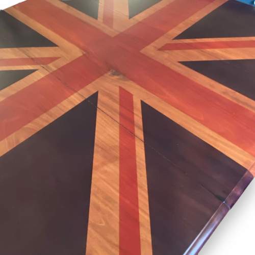 Victorian Mahogany Dining Table with Union Jack Top image-6