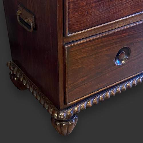 William IV Colonial Rosewood Military Campaign Chest image-5