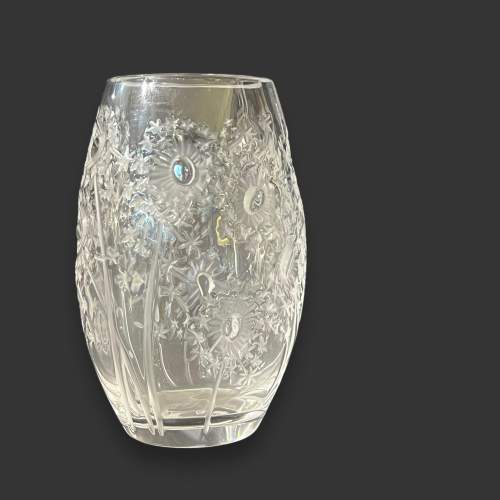 Lalique Bucolique Pattern Glass Vase image-1